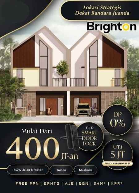 dijual rumah velvet juanda