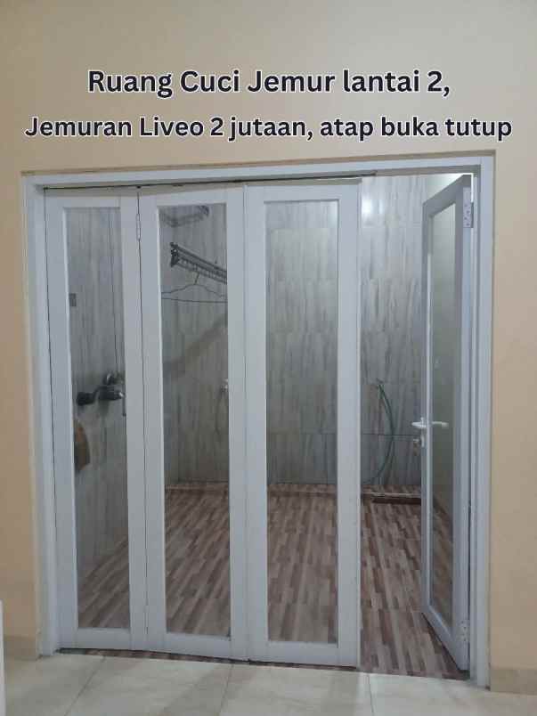 dijual rumah villa kupu kupu
