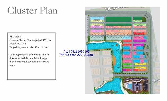 dijual rumah villa pasir putih 5 pik2