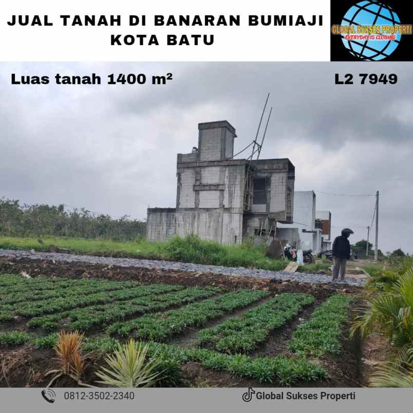 dijual tanah banaran