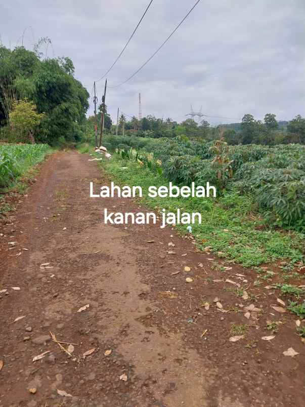 dijual tanah blok camara cigendel