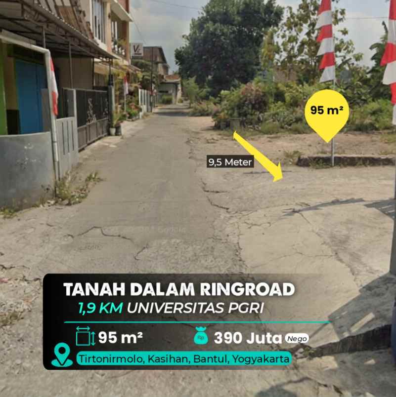 dijual tanah dalam ringroad