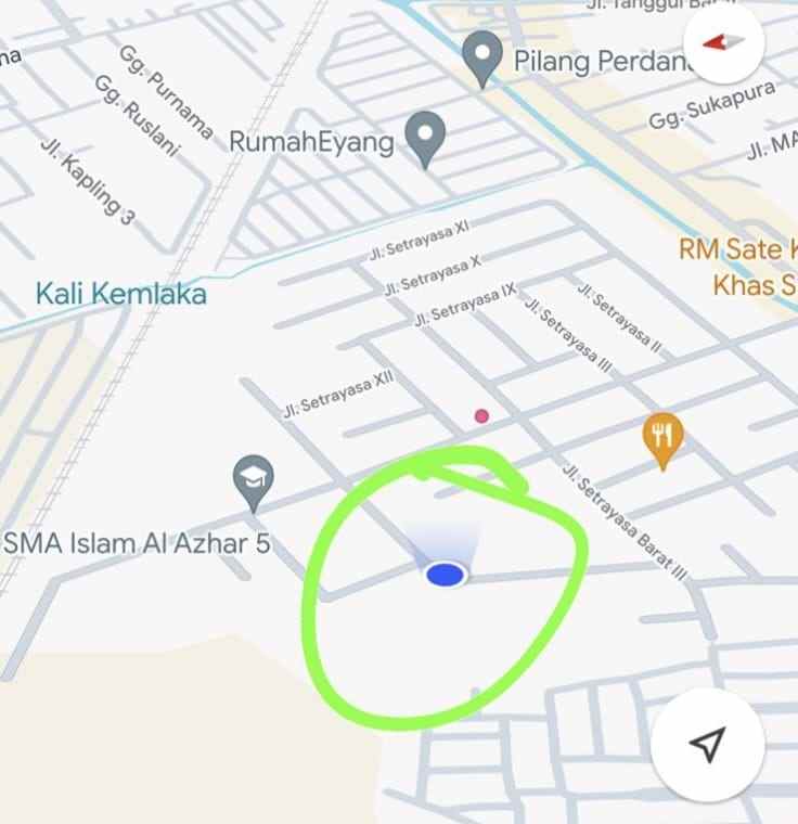 dijual tanah di komplek