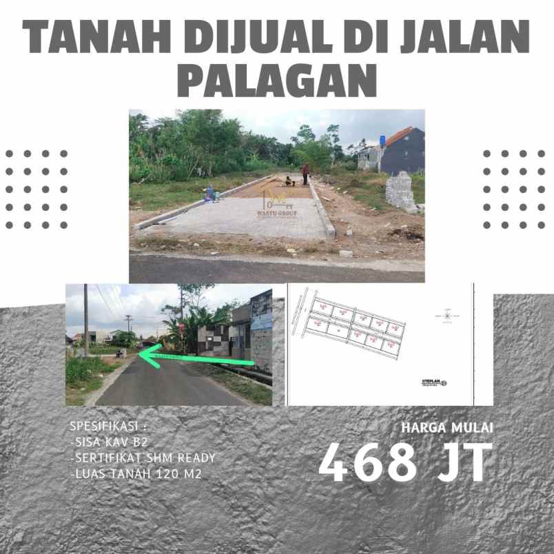 dijual tanah donoharjo