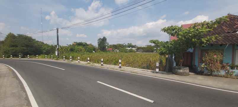 dijual tanah jalan berbah kalasan