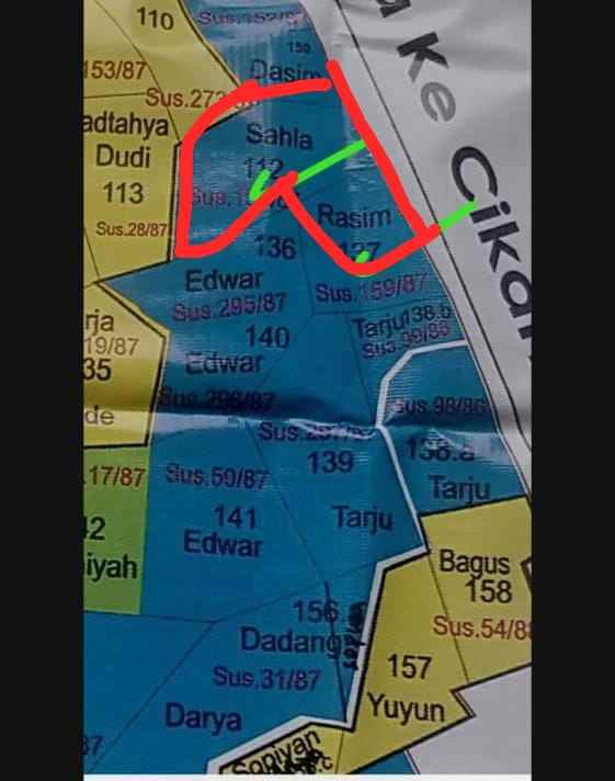 dijual tanah jalan jangga cikamurang