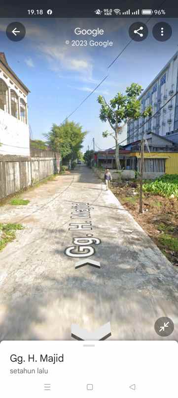 dijual tanah jalan perdana