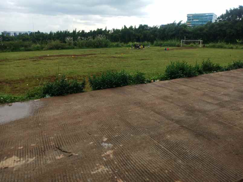 dijual tanah jalan raya bojong koneng