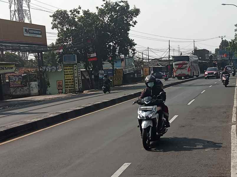 dijual tanah jalan raya jakarta bogor