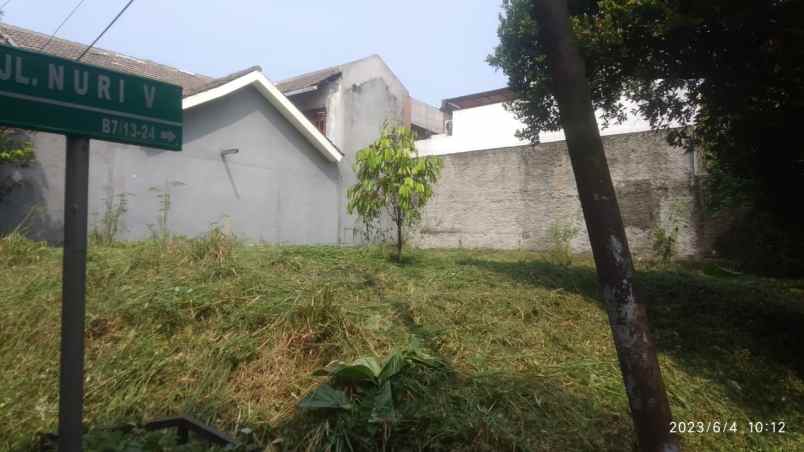 dijual tanah jalan raya pamulang