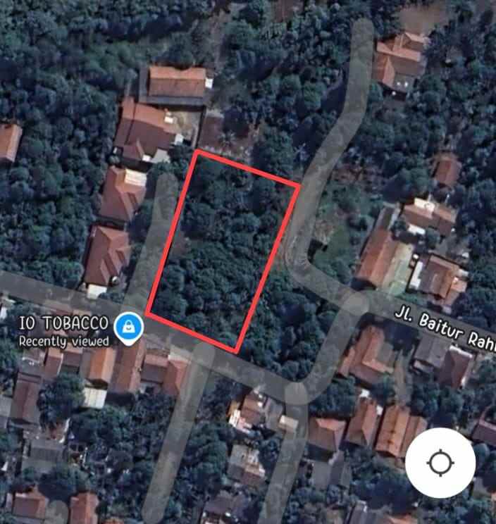 dijual tanah jl baitur rahman lubangbuaya