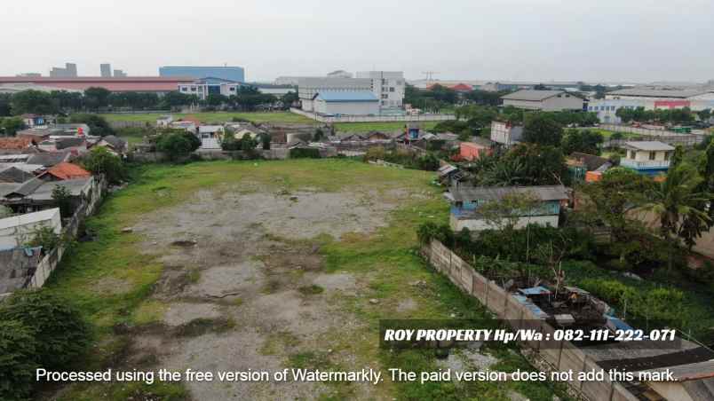 dijual tanah jl marunda makmur