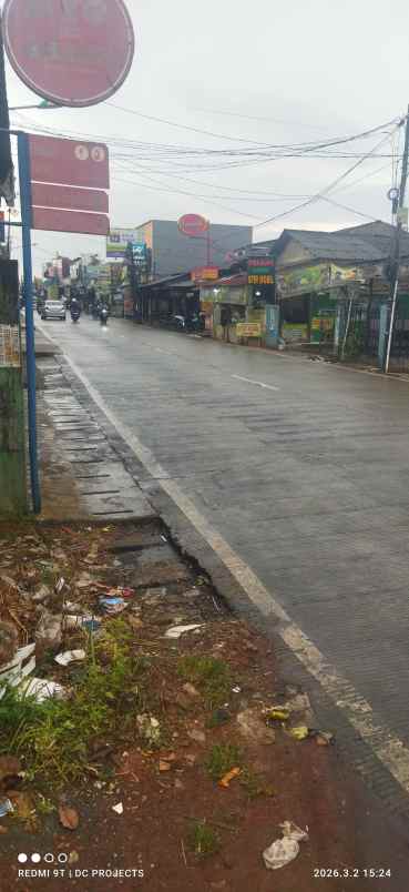 dijual tanah jl narogong bekasi