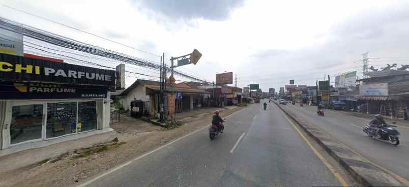 dijual tanah jl raya serang