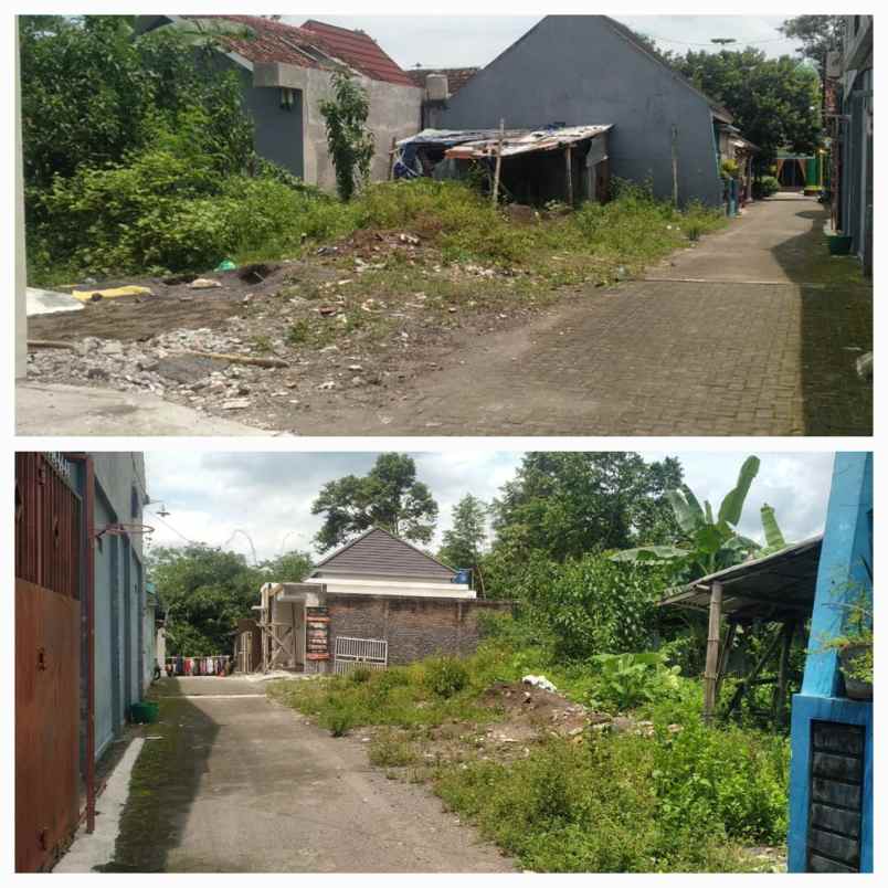 dijual tanah jl singosutan barat