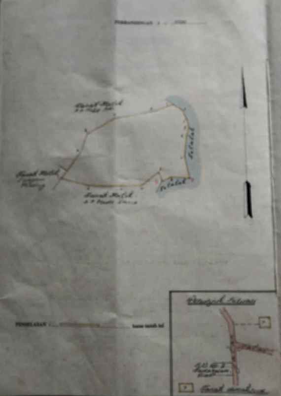 dijual tanah jln panji kebo iwo utara iii