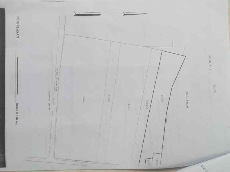 dijual tanah jln raya kolonel rahmat kp
