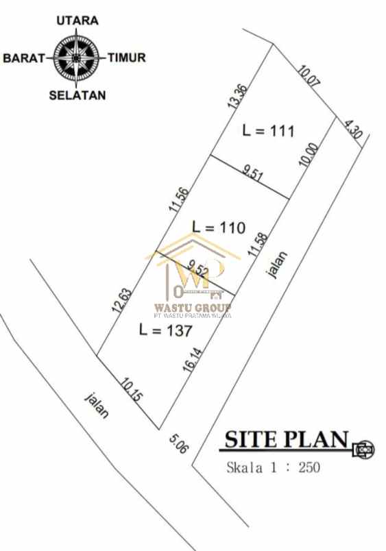 dijual tanah margomulyo