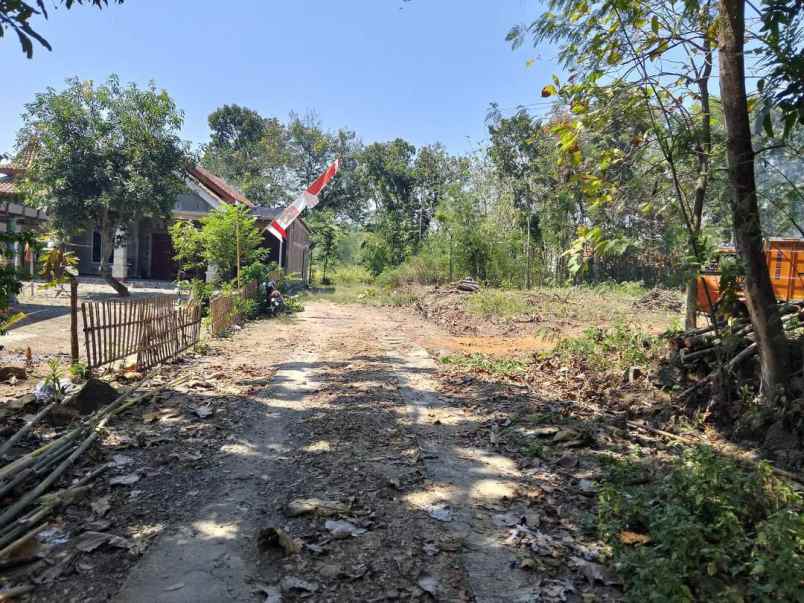 dijual tanah mranggen jati tengah