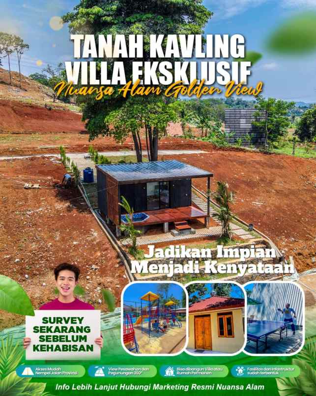 dijual tanah nuansa alam golden view