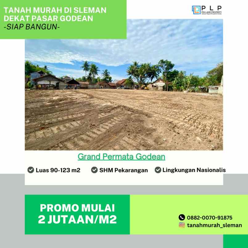 dijual tanah pandean vii sidoluhur