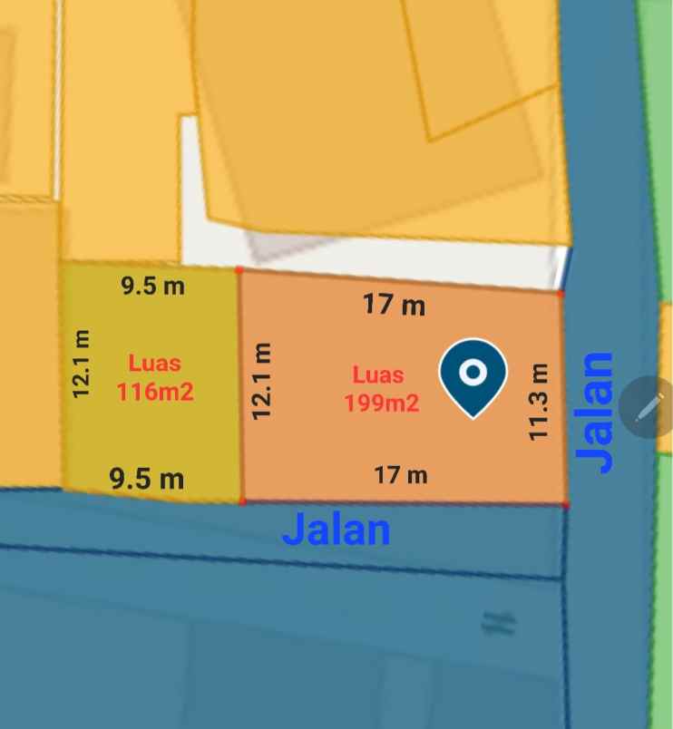 dijual tanah perigi pondok aren