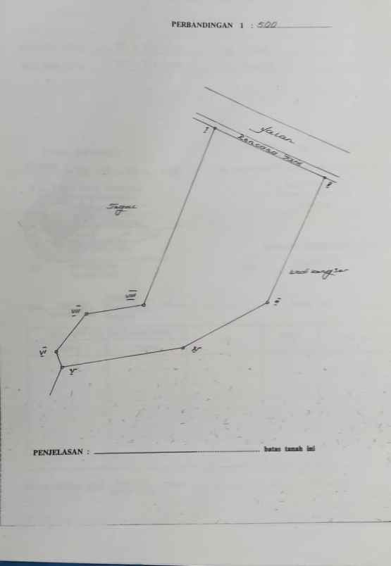 dijual tanah sardonoharjo