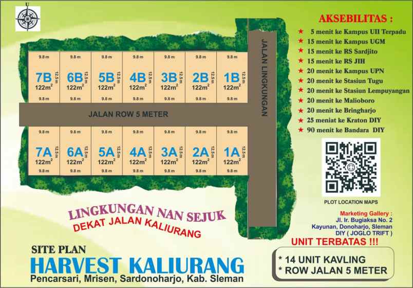 dijual tanah sardonoharjo ngaglik sleman