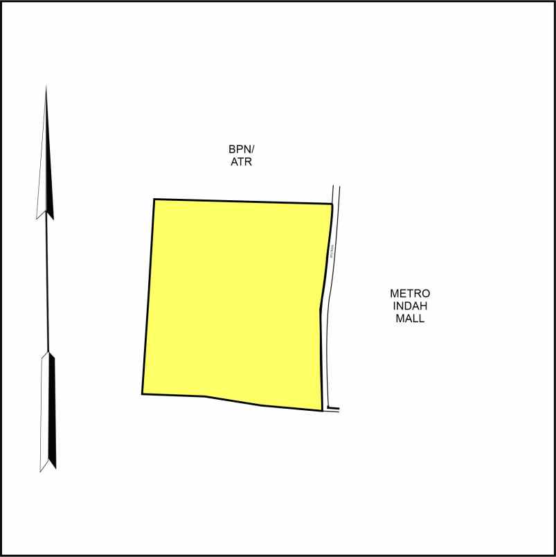 dijual tanah soekarno hatta