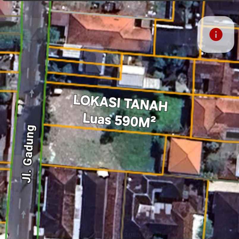 dijual tanah sumerta kauh