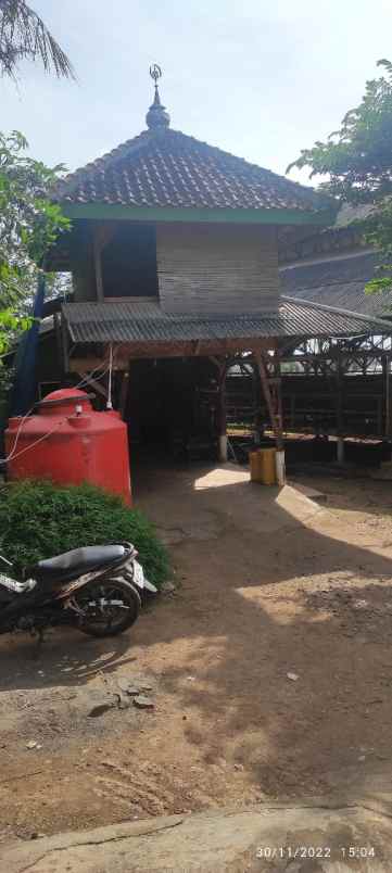dijual tanah tegal bunder kec