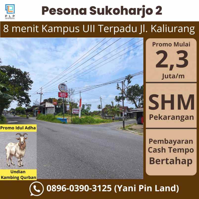 dijual tanah yapah sukoharjo ngaglik