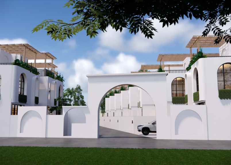 dijual villa modern tropical lokasi balamgan