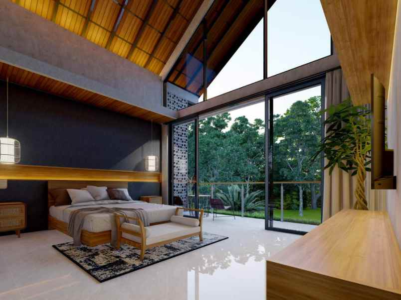 dijual villa modern tropis 3 bedroom di pecatu bali