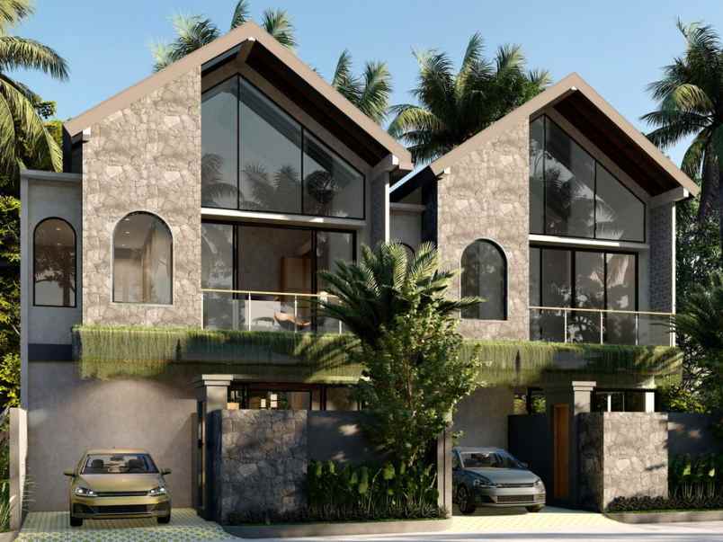 dijual villa modern tropis 3 bedroom di pecatu bali