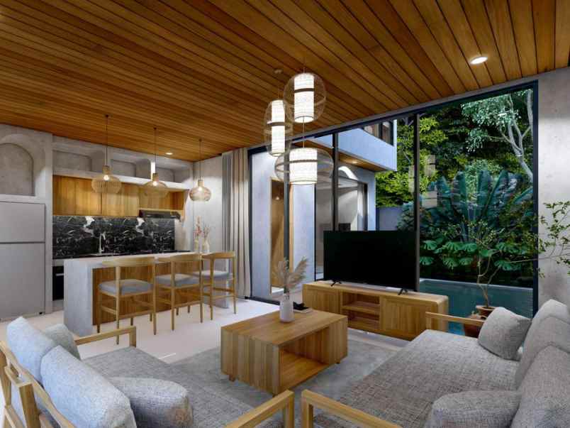 dijual villa modern tropis 3 bedroom di pecatu bali