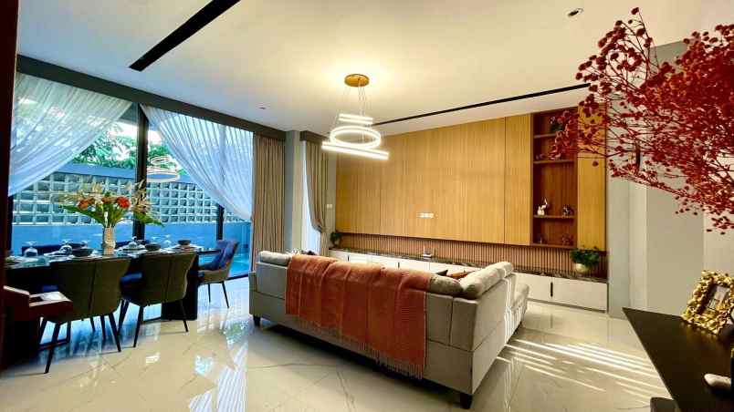 dinual rumah baru design modern langka jaksel