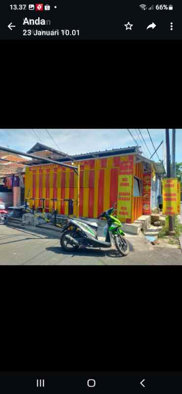 disewakan kios pinggir jalan cijerah