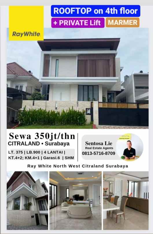 disewakan rumah jalan south emerald mansion