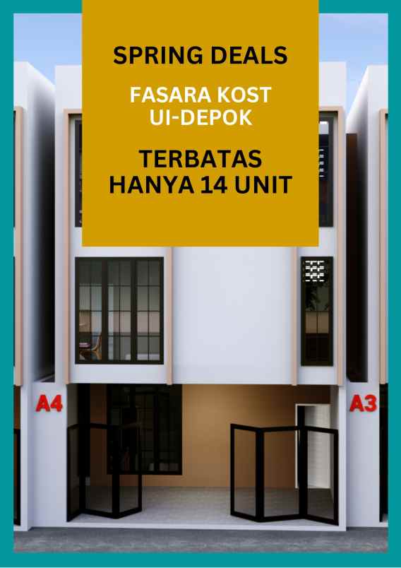 fasara kost di dekat universitas indonesia kota depok