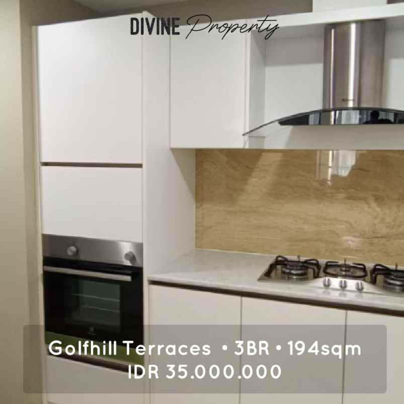 for rent golfhills terrace apartment pondok indah