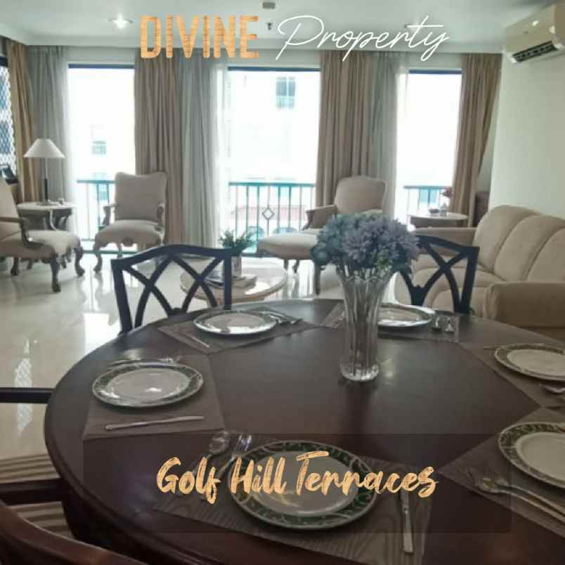 for rent golfhills terrace apartment pondok indah