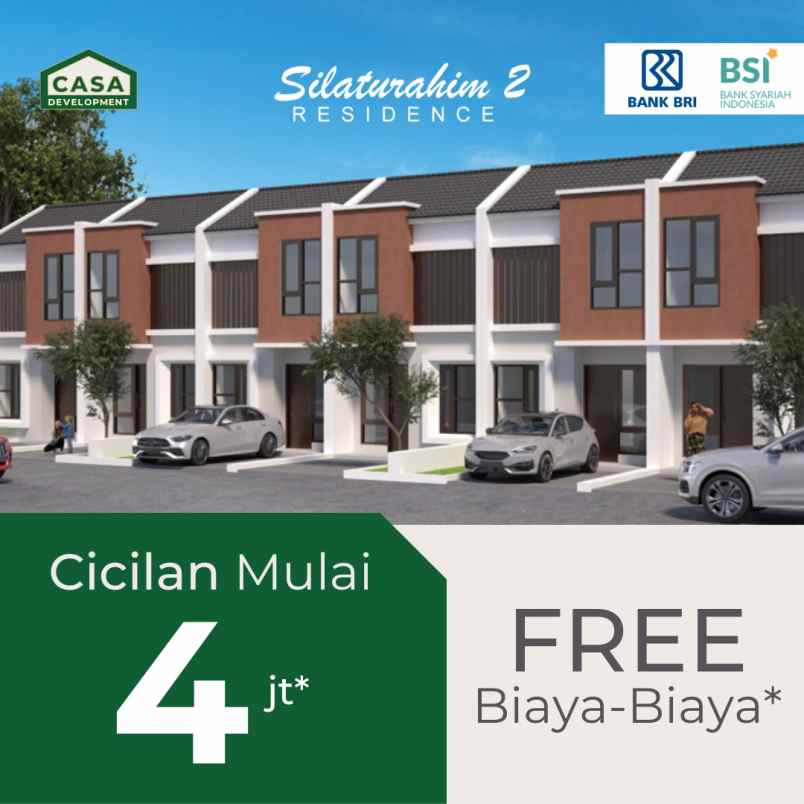 hunian cluster cibubur 600jt an cicilan 4 jt an