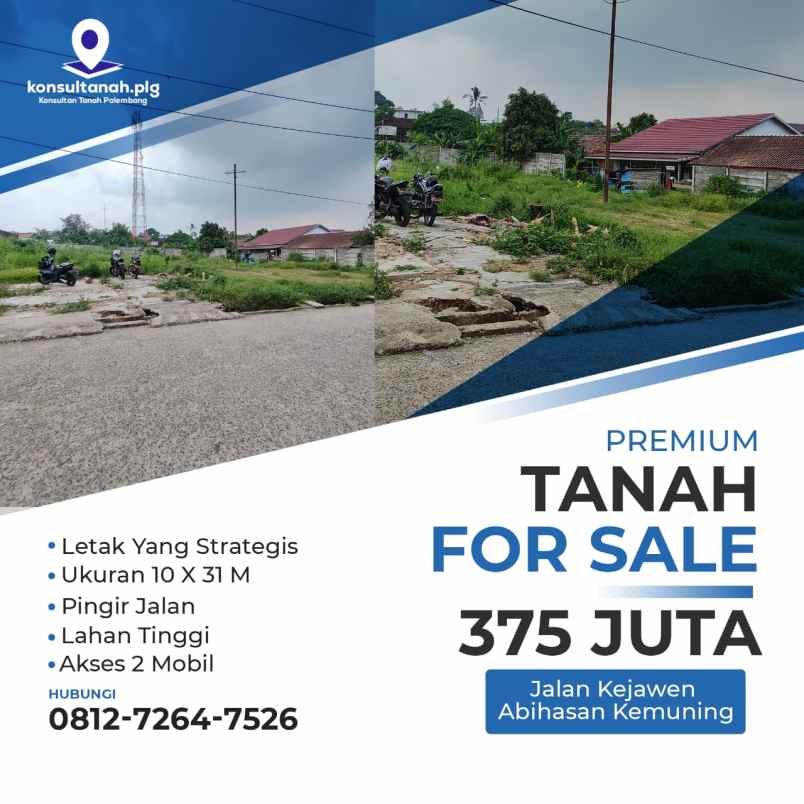 investasi tanah di jalan abihasan kejawen