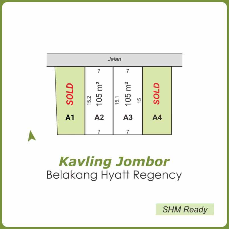 jombor 400 jutaan siap bangun 500 meter jl magelkang