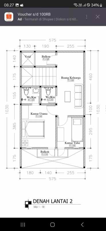 jual rumah dalam komplek free bphtb di beji depok