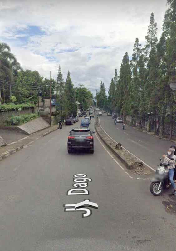 jual rumah di jalan utama dago bandung