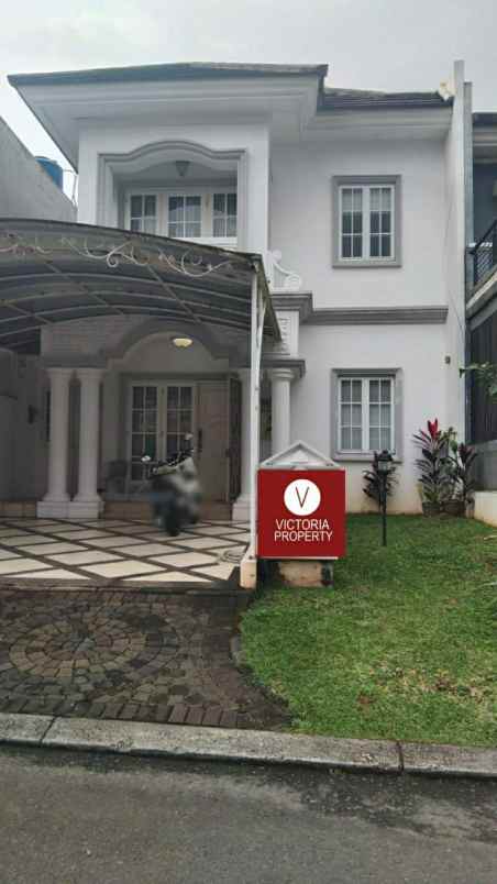 jual rumah siap huni full furnish kota wisata cibubur