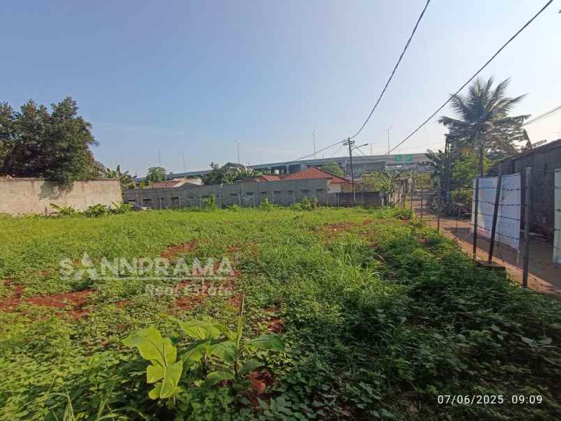 kavling siap bangun dalam perumahan di pamulang timur