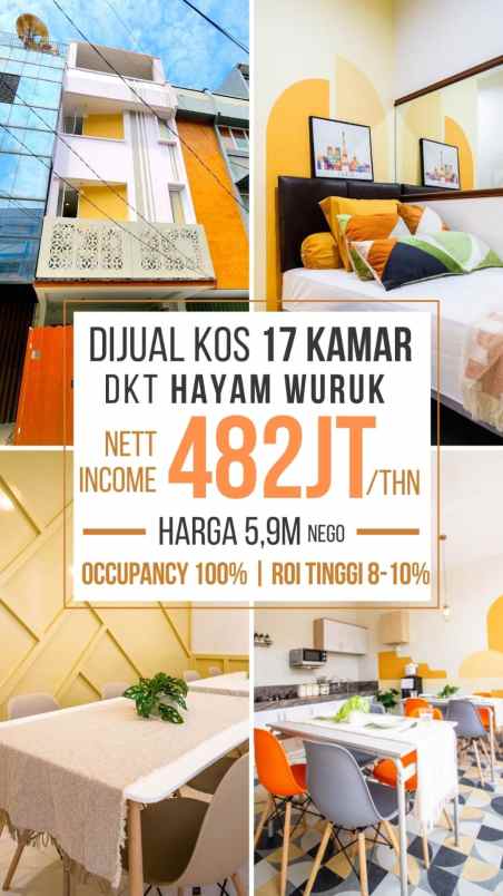 kost exclusive baru dekat gajah mada jakarta pusat